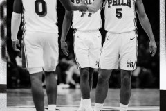 NBA常规赛76人客场129-105轻取篮网 恩比德缺阵 马克西26分