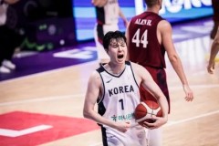 韩国男篮力克卡塔尔男篮迎首胜 暂居小组第一