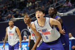 美媒模拟选秀杨瀚森第33顺位 预计会被黄蜂选中