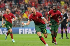 世界杯半场战报：葡萄牙2-0瑞士 拉莫斯佩佩破门