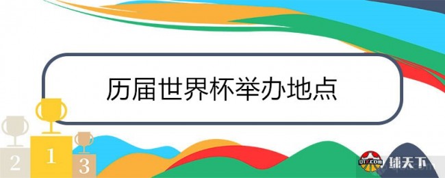 历届世界杯举办地点