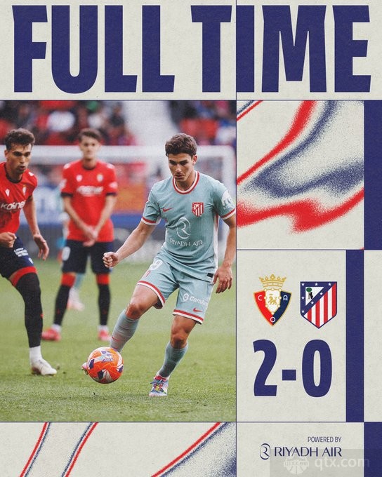 奥萨苏纳2-0马德里竞技