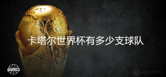 卡塔尔世界杯有多少支球队