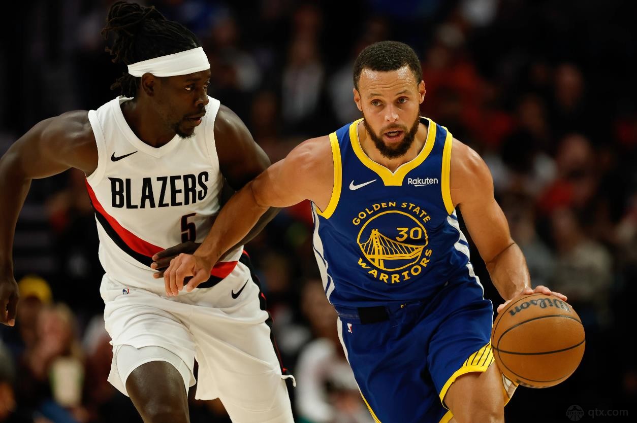 nba常规赛开拓者139-119大胜勇士