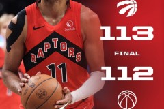 NBA季前赛猛龙客场1分险胜奇才 巴恩斯10+12