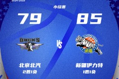 CBA俱乐部杯北京男篮79-85新疆男篮 皮特森17+6+5齐麟15分