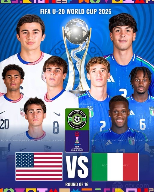 美国U20VS意大利U20