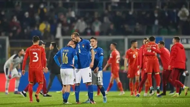 意大利惨遭北马其顿淘汰
