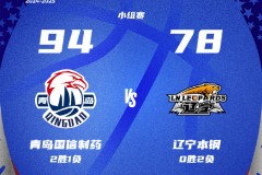 CBA俱乐部杯青岛男篮94-78辽宁男篮 刘易斯21+7米奇20分