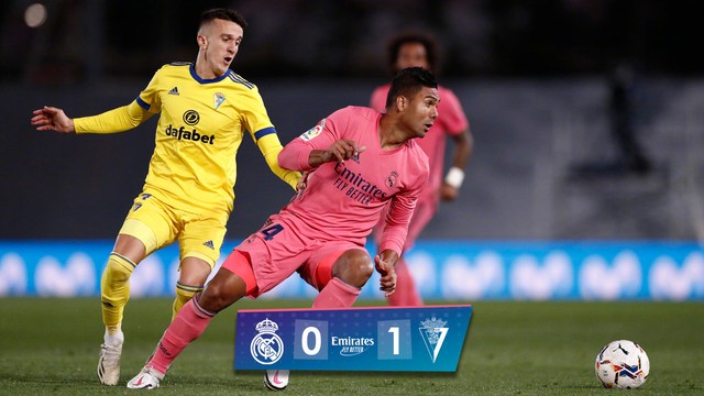皇马0-1加迪斯