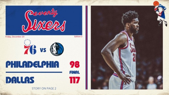 NBA常规赛独行侠VS76人录像回放