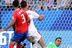 俄罗斯世界杯E组 又见圆月弯刀球! 塞尔维亚1-0哥斯达黎加