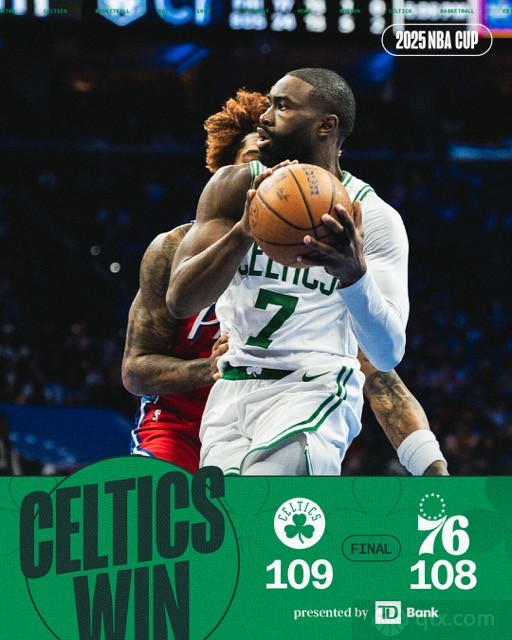 绿军客场109-108险胜76人