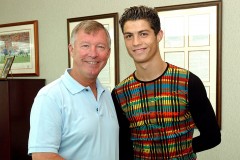 C罗：弗格森如同我绿茵之父 成就了今天的自己