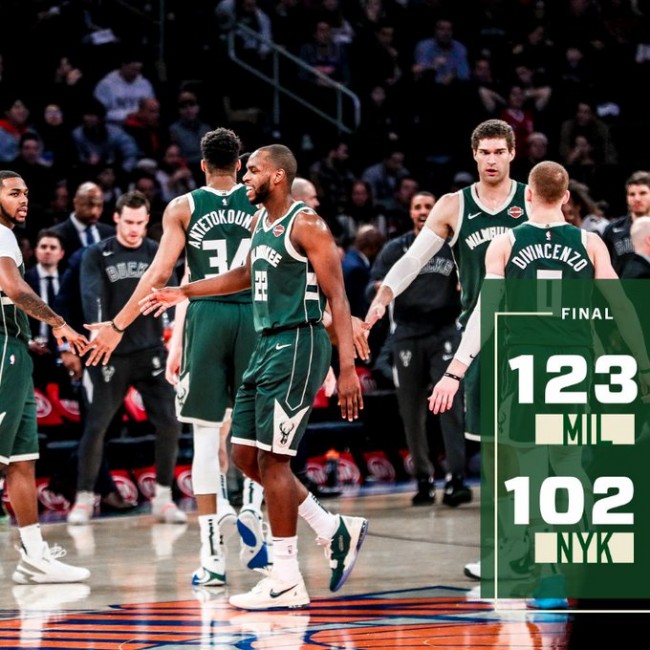 NBA常规赛雄鹿VS尼克斯录像回放