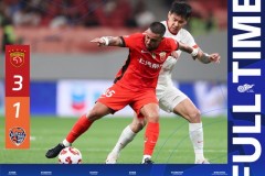 中超上海海港3-1青岛海牛 维塔尔破门莱昂纳多古斯塔沃建功