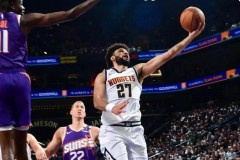 NBA太阳主场105-122不敌掘金 穆雷30分布克24分7板