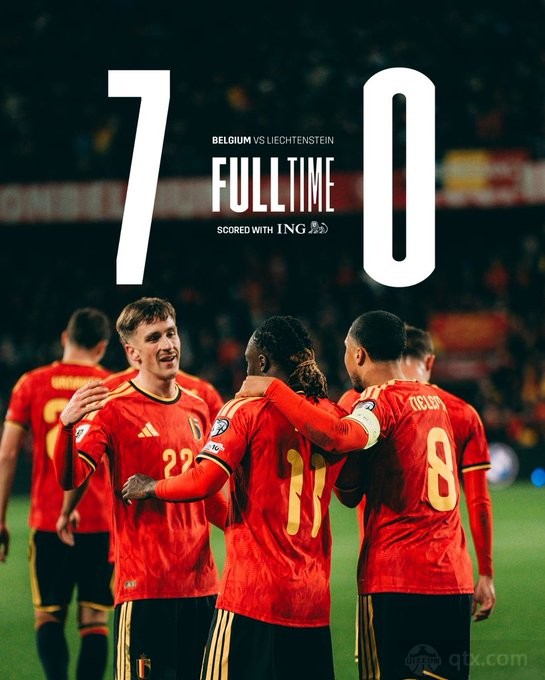比利时7-0列支敦士登