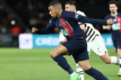 法国杯巴黎圣日耳曼1-0雷恩晋级 决赛将对阵里昂