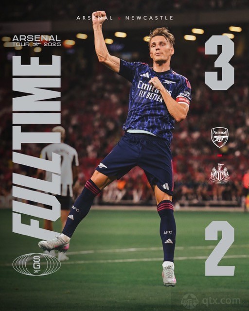 阿森纳3-2纽卡