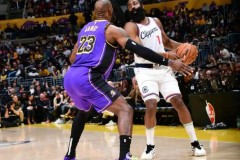 今日nba湖人106-102险胜快船 东契奇31分哈登18分9助