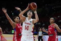 中国女篮vs波多黎各女篮比赛录像 中国女篮四人得分上双锁定小组出线