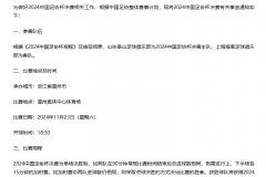 足协杯决赛时间2024年几月几号 官宣海港VS泰山11月23日18:30开球