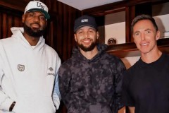 詹姆斯调侃库里毁了nba 称所有人都喜欢投三分