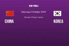 亚洲杯中国女篮下场对手是谁？10月2日半决赛将对阵韩国