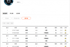东亚杯第二轮赛程时间表 国足最新东亚杯赛历