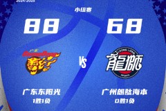 CBA俱乐部杯广东男篮88-68广州男篮 阿姆斯23分吉伦沃特22+9