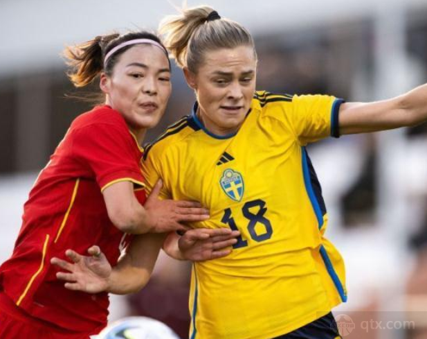 中国女足与瑞典女足
