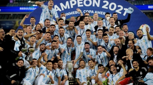 阿根廷斬獲歐美杯冠軍