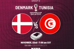 丹麦将对阵突尼斯 丹麦优势明显