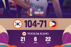 女篮亚洲杯韩国女篮104-71菲律宾女篮 李海兰24分
