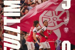 英超阿森纳5-0利兹联 枪手两连胜登顶