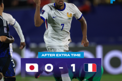U20世界杯法国绝杀日本 法国晋级八强