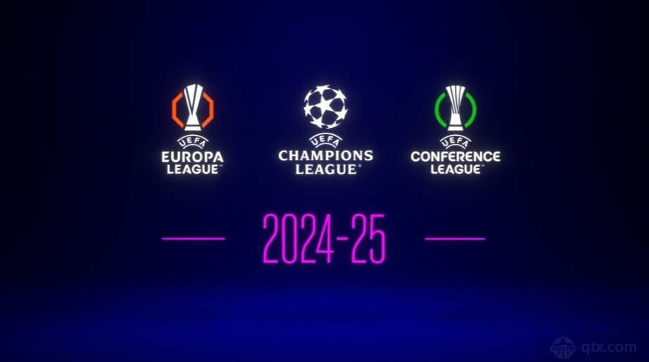 2024-2025欧冠36强参赛球队