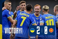 欧洲杯预选赛乌克兰2-0北马其顿 乌克兰升至小组第二