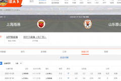 上海海港vs山東泰山直播哪裏看？CCTV5將不進行轉播
