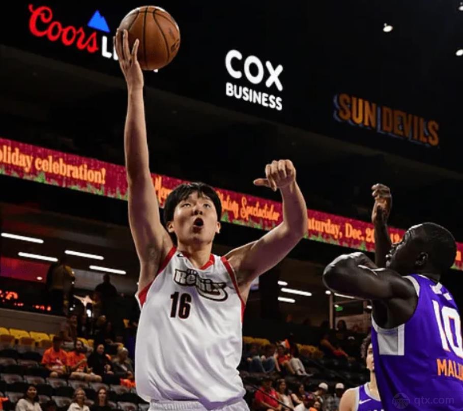 杨瀚森g联赛首秀8分13板