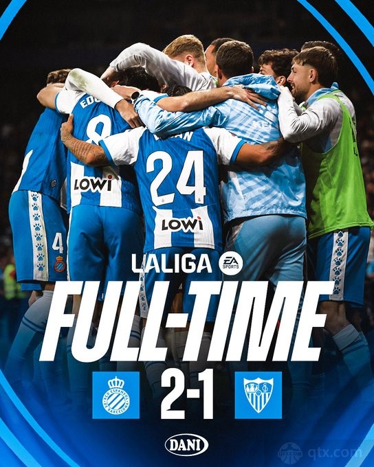 西班牙人2-1塞维利亚