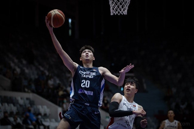 中国台北男篮出征2022年男篮亚洲杯
