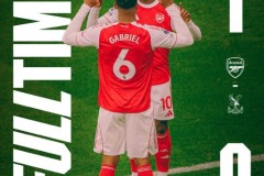 英超阿森纳1-0水晶宫 埃泽弑旧主 加布里埃尔中楣