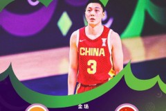 中国男篮三分28中15 胡明轩8中5王俊杰百分百命中率