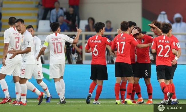 中国0-2韩国
