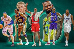 美媒评选nba历史20大小前锋 詹姆斯领衔现役6人上榜