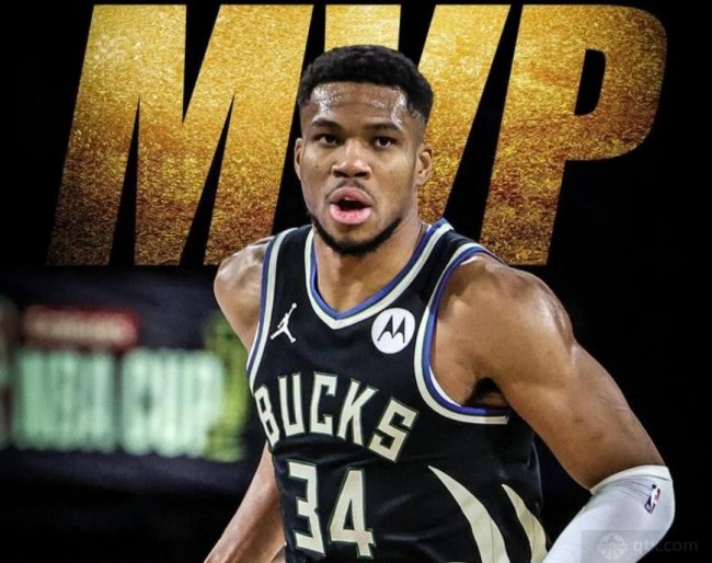 字母哥获NBA杯MVP