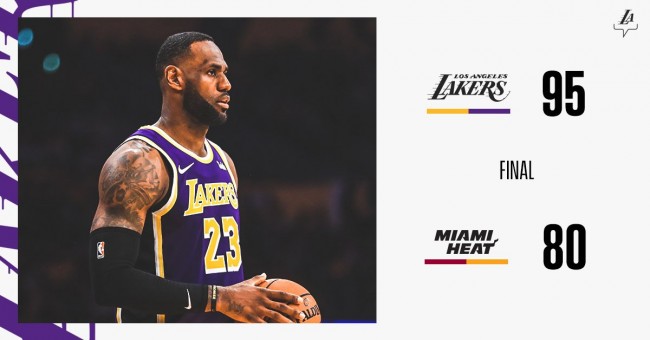 NBA常规赛热火VS湖人录像回放