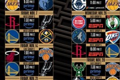 NBA杯揭幕战安排8场比赛 湖人与凯尔特人将全美直播